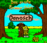 Janosch - Das grosse Panama-Spiel (Germany) Title Screen